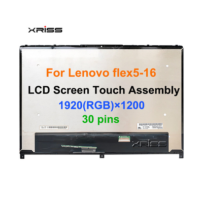 16.0 inch touchscreen voor Lenovo IdeaPad Flex 5-16 Series Flex 5 16ALC7 16IAU7 Display Assembly FHD 1920x1080