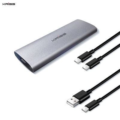 kopen Aluminium SSD Externe harde schijf omhulsel M.2 NVME SATA Dual Protocol Usb 3.0 online vervaardiging