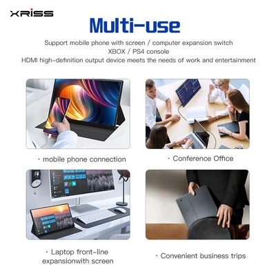 Groothandel 15,6 inch draagbare monitor FHD 4K Touch touch screen draagbare monitor met Type-c-poort HDMI
